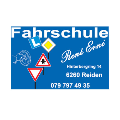 Logo der Fahrschule René Erni