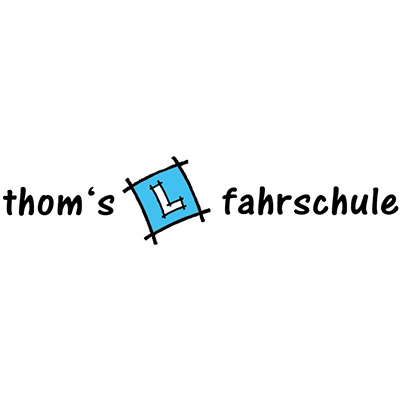 Logo von thom's Fahrschule.